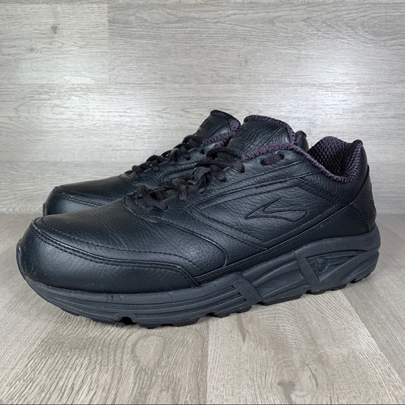 Brooks Addiction Walker Black Wide Width Sneaker - Picture 3 of 9